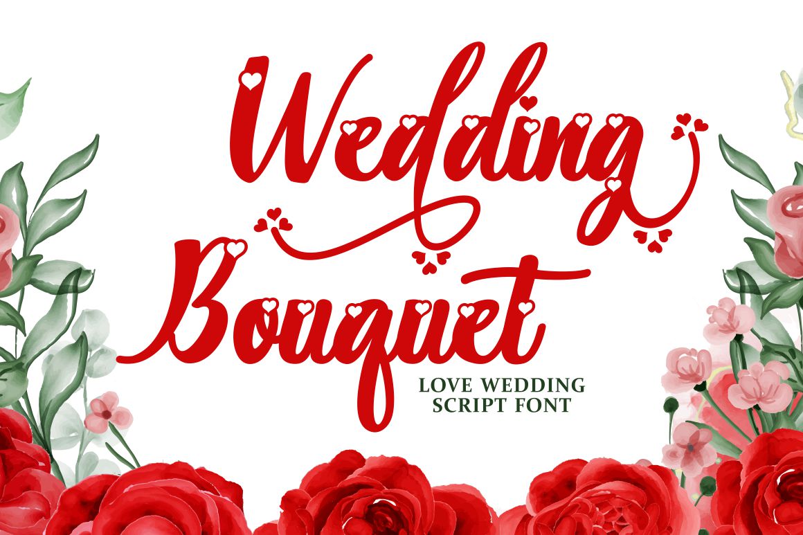 Wedding Bouquet - Love Wedding