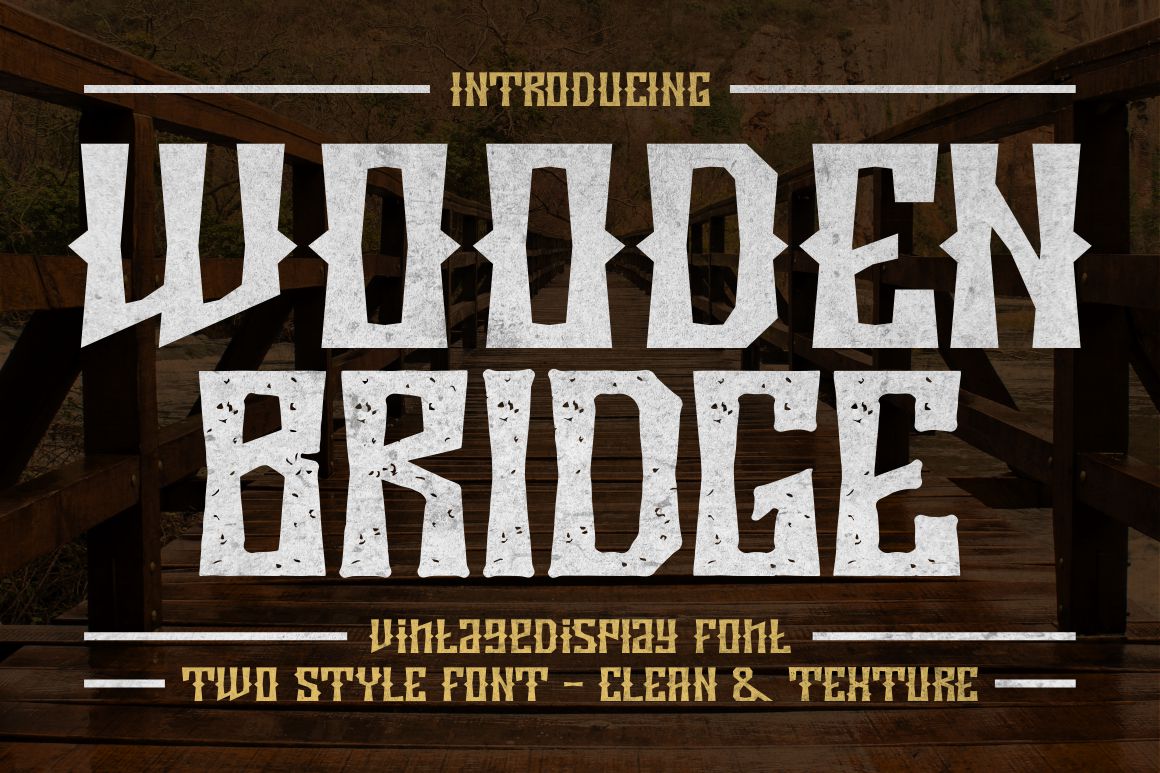 The Vintage Display Font Bundle