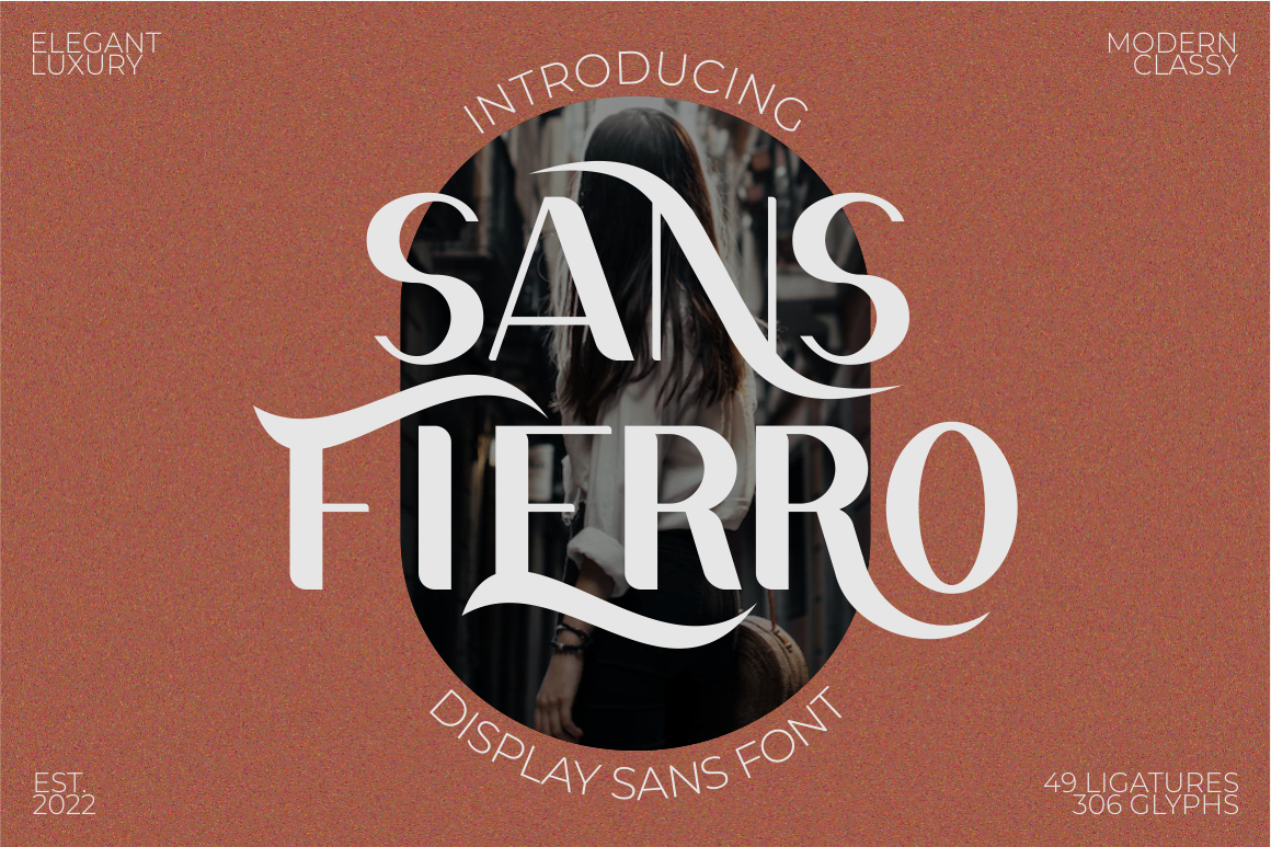 SANS FIERRO DISPLAY SANS FONT 1