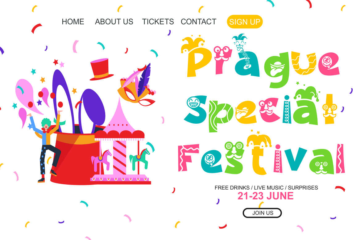 NIGHT CLOWN QUIRKY CLOWN FONT 3