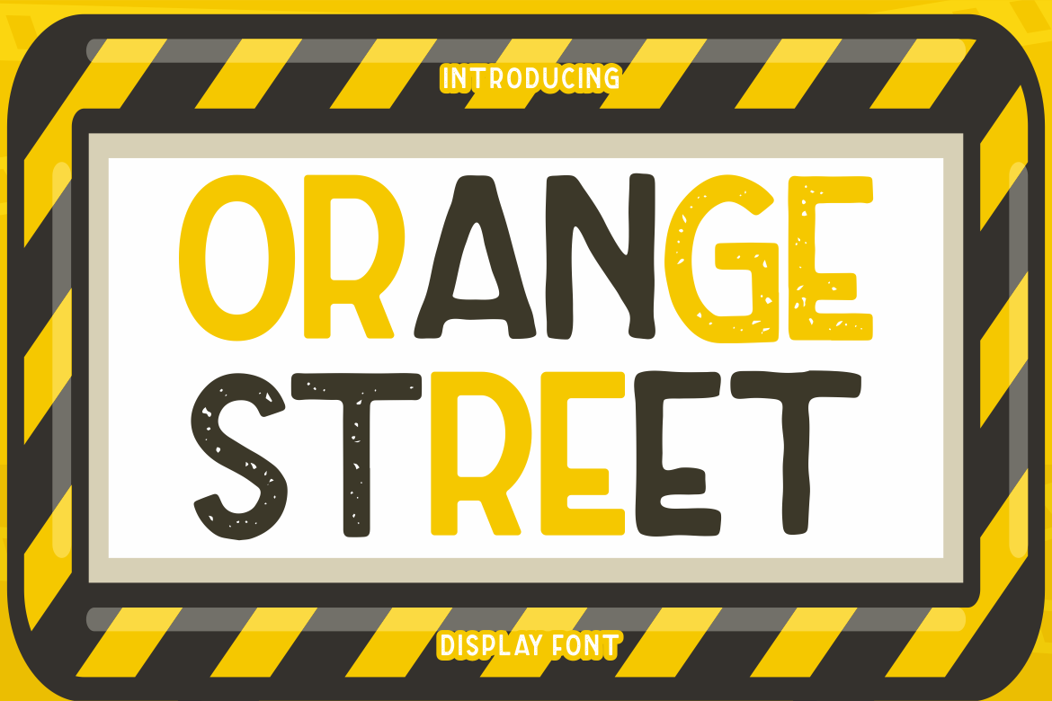 Orange Street  – Rounded Modern Sans Font