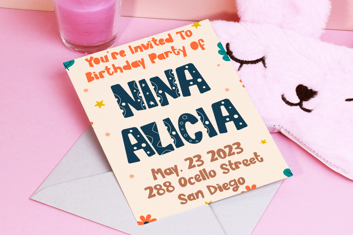 SAVAGE GARDEN PLAYFUL FONT 5