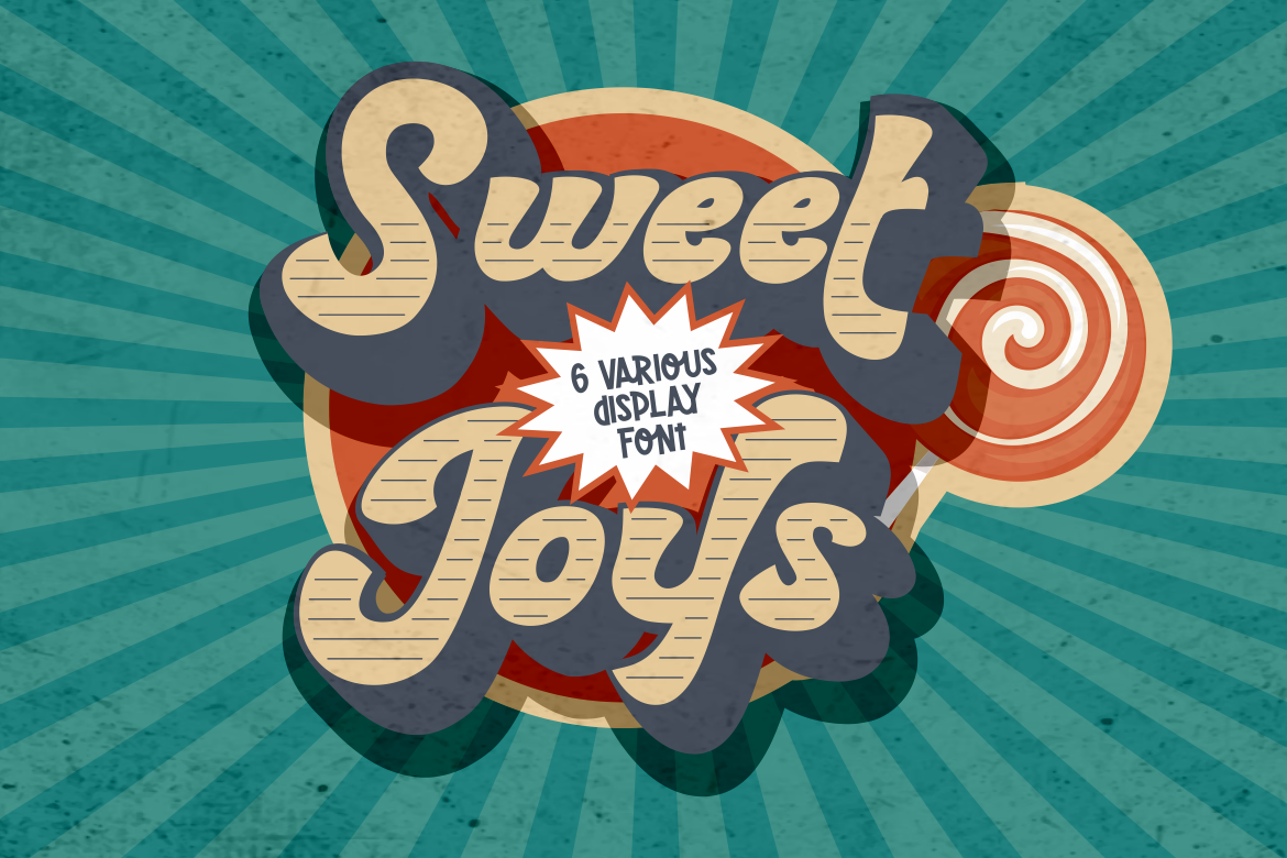 Sweet Joys - Display Font