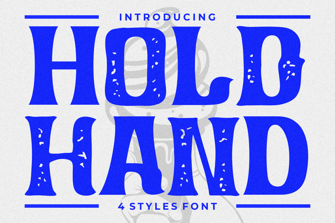Hold Hand - Modern Display Font