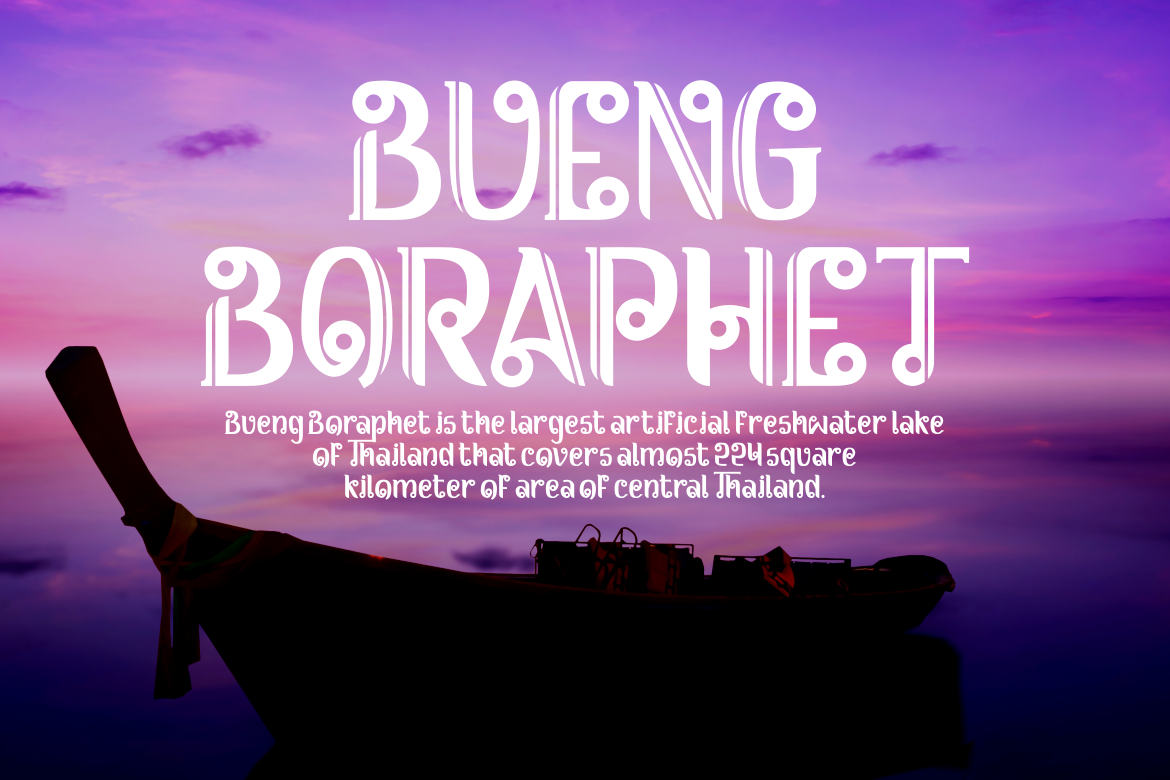 ROYAL BANGKOK THAILAND FONT 8
