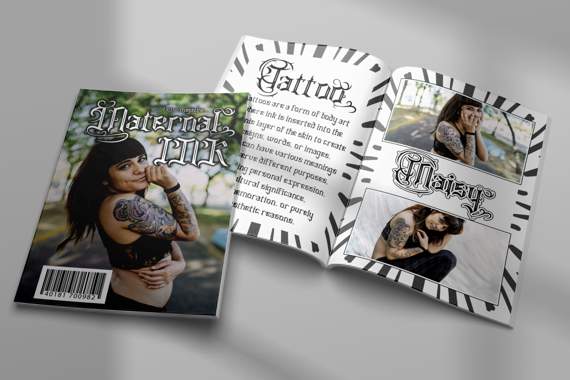 ATLAS CELESTE TATTOO FONT 5