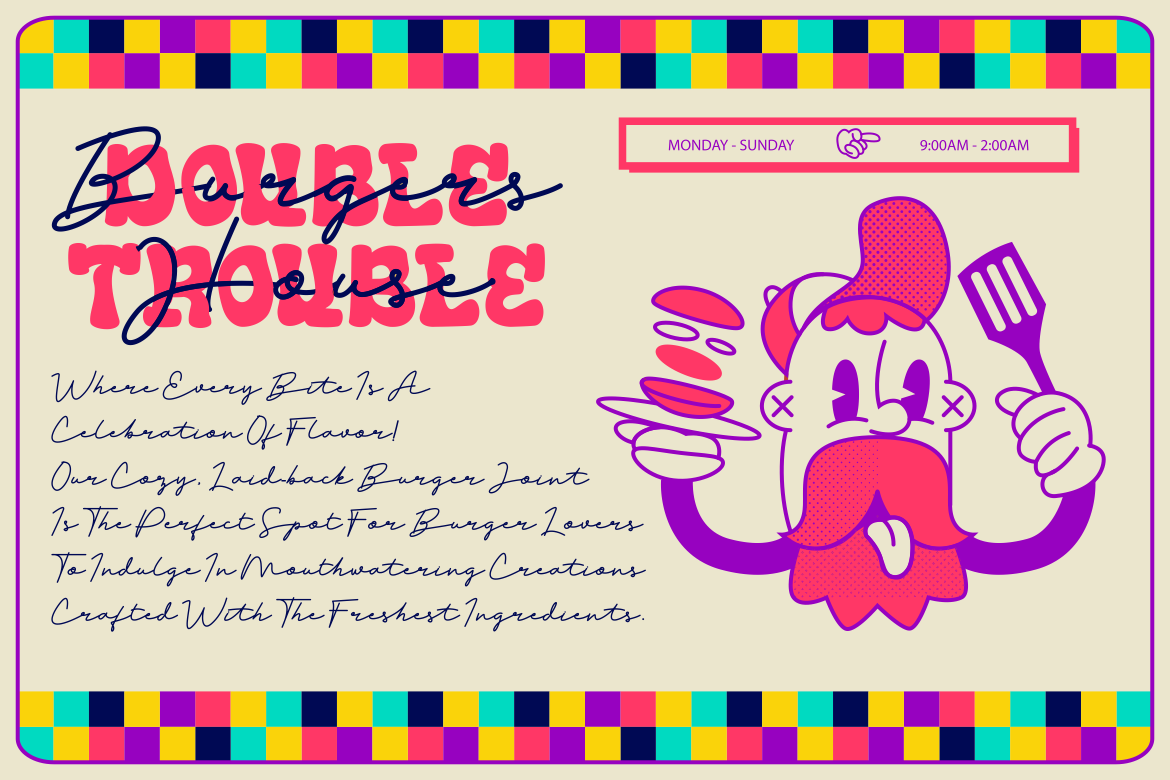 FADED GLORY DUO RETRO FONT 6