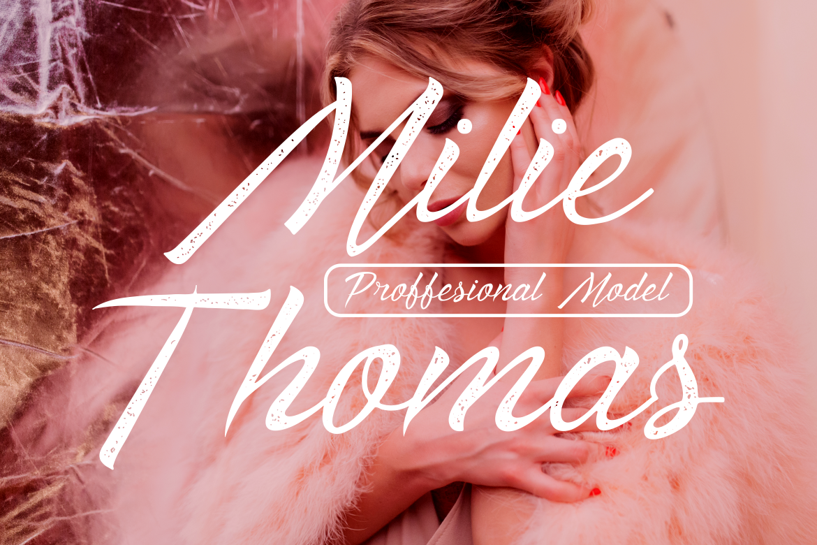 BELOVED GRACE ROMANTIC SCRIPT FONT 10