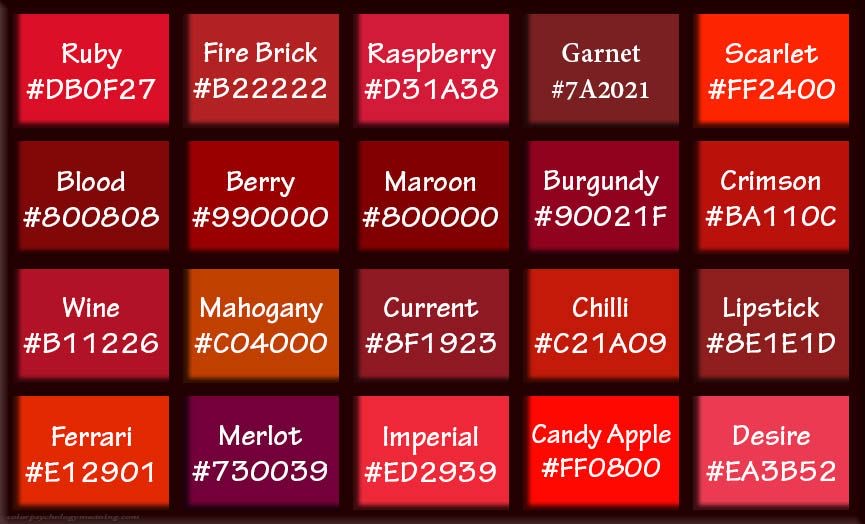 1. Attention Grabber The Red
