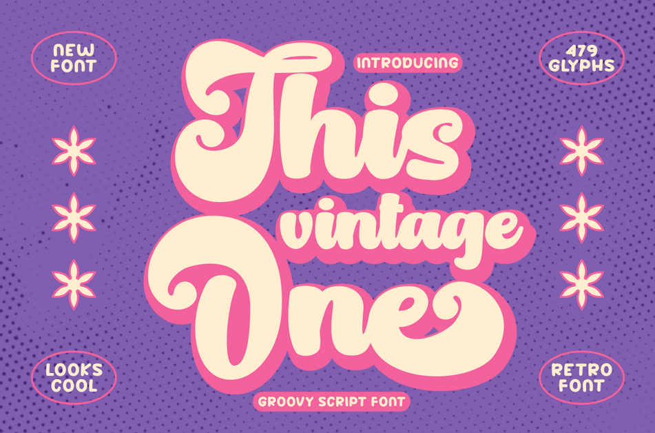 12. This Vintage One – Retro Font