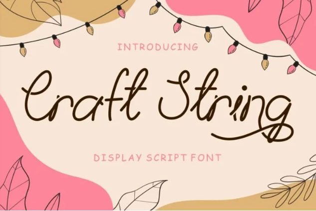 17. Craft String