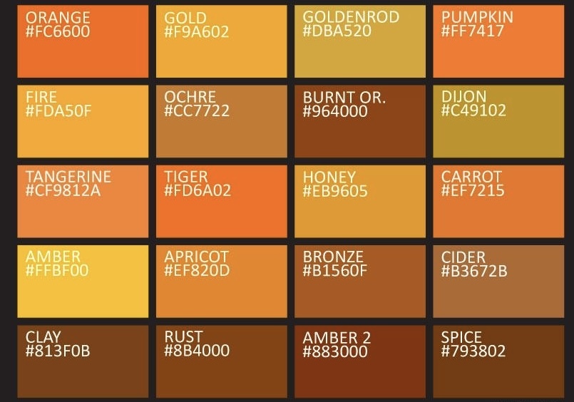2. Comforting Orange