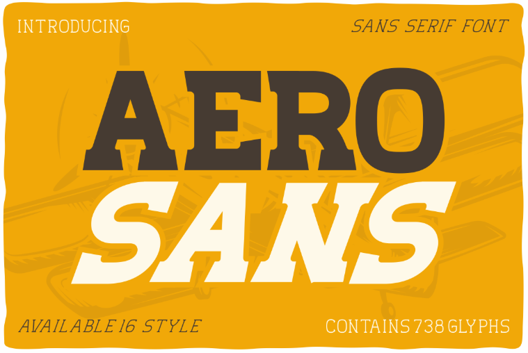 22. Aero Sans