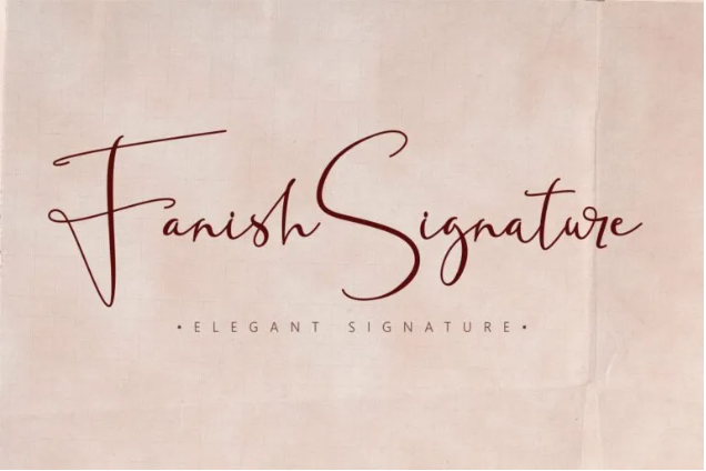 24. Fanish Signature