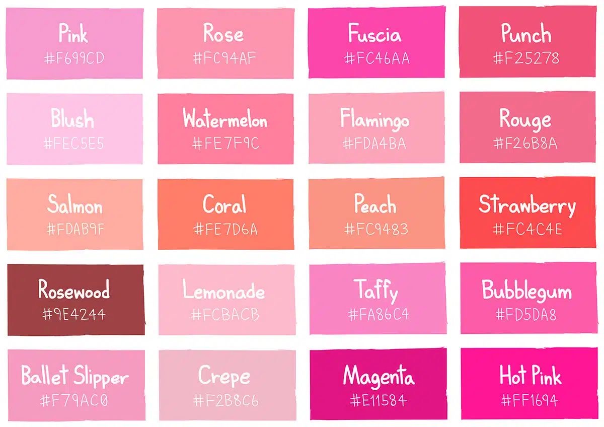 7. Soft and Feminine Pink