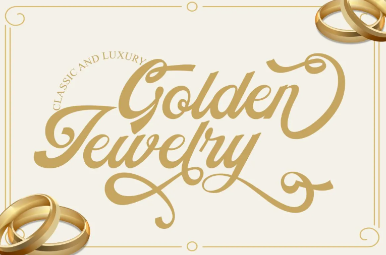 5. Golden Jewelry