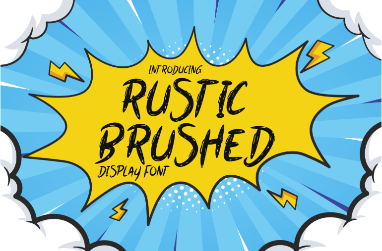 6. Rustic Brushed