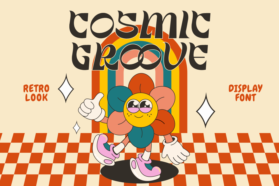 Golden Boogie Retro Display Font 2