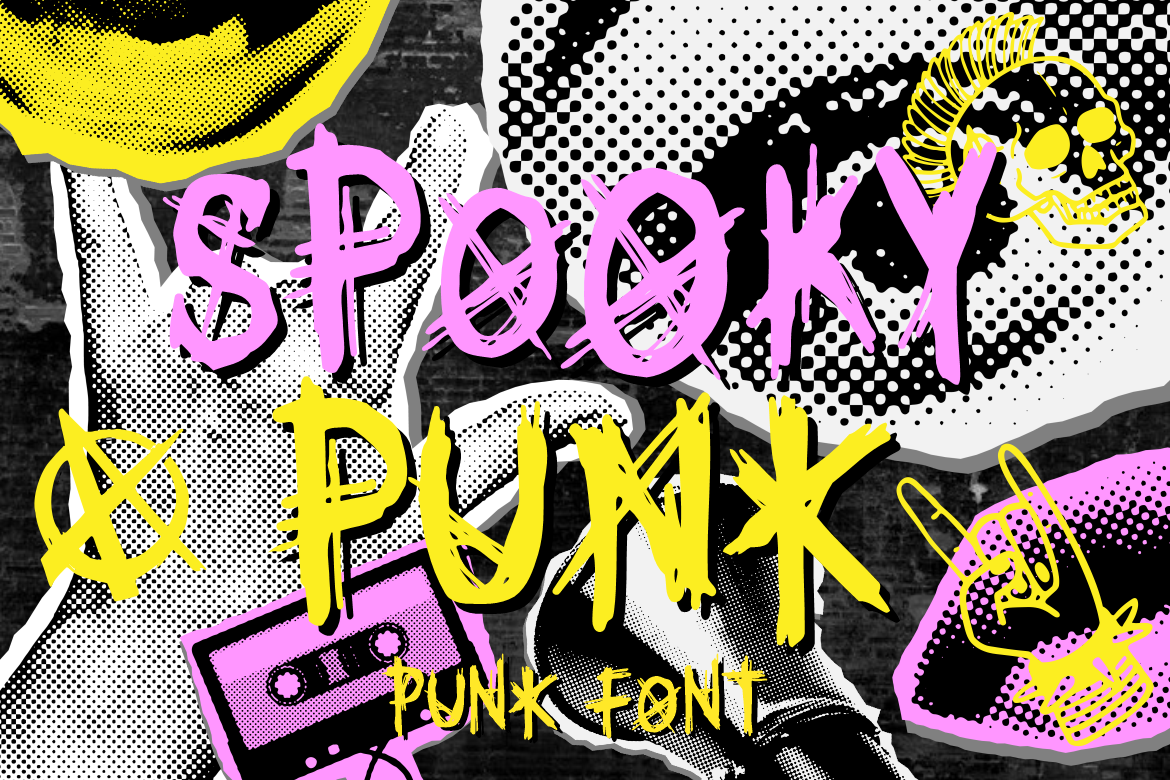 Spooky Punk Punk Font 1