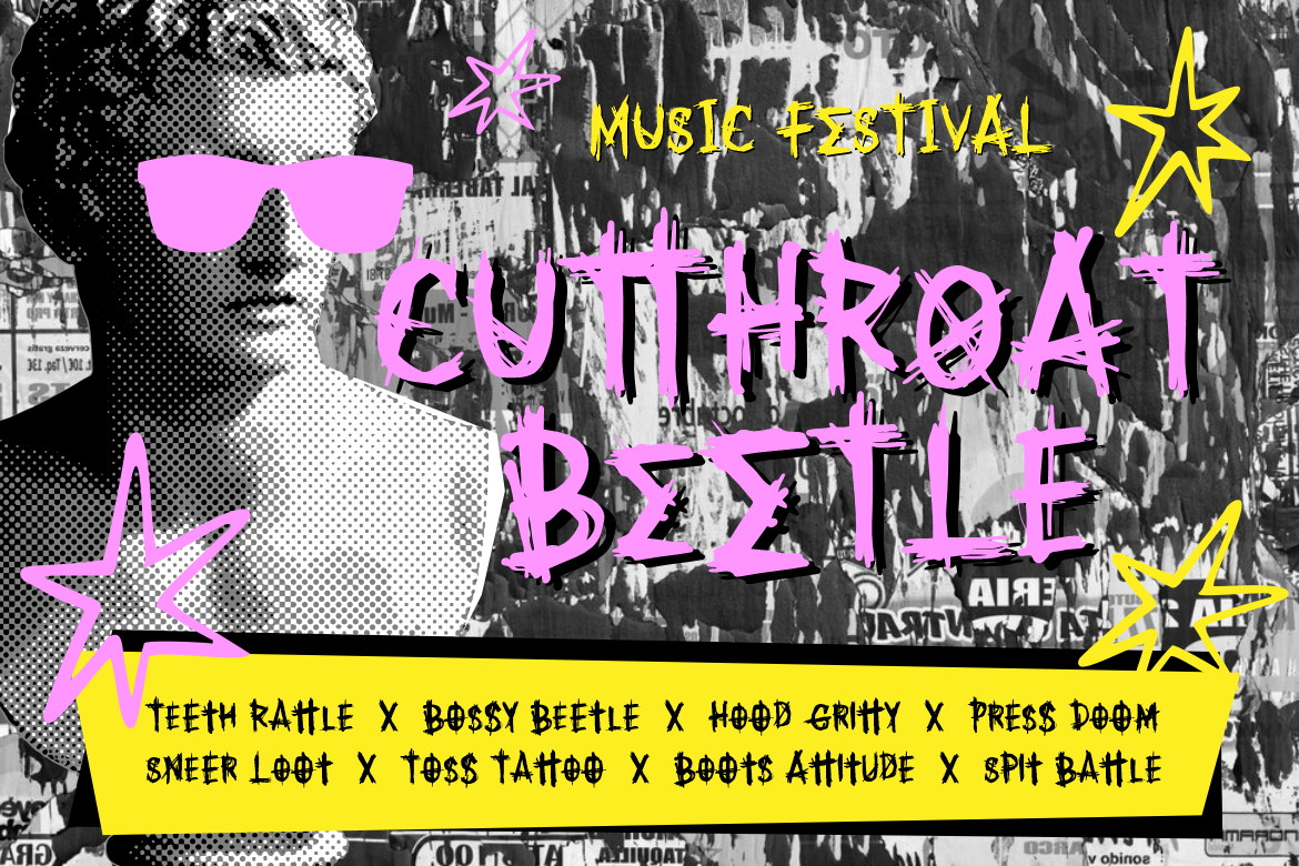 Spooky Punk Punk Font 2