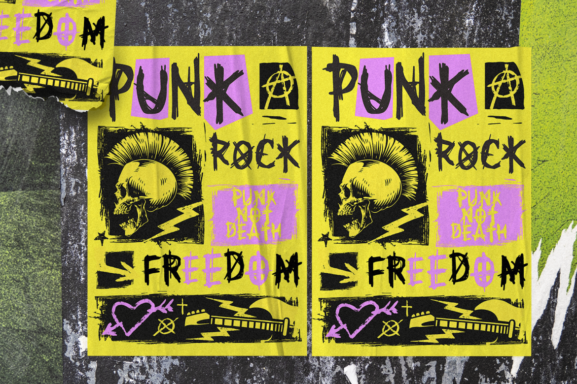 Spooky Punk Punk Font 3