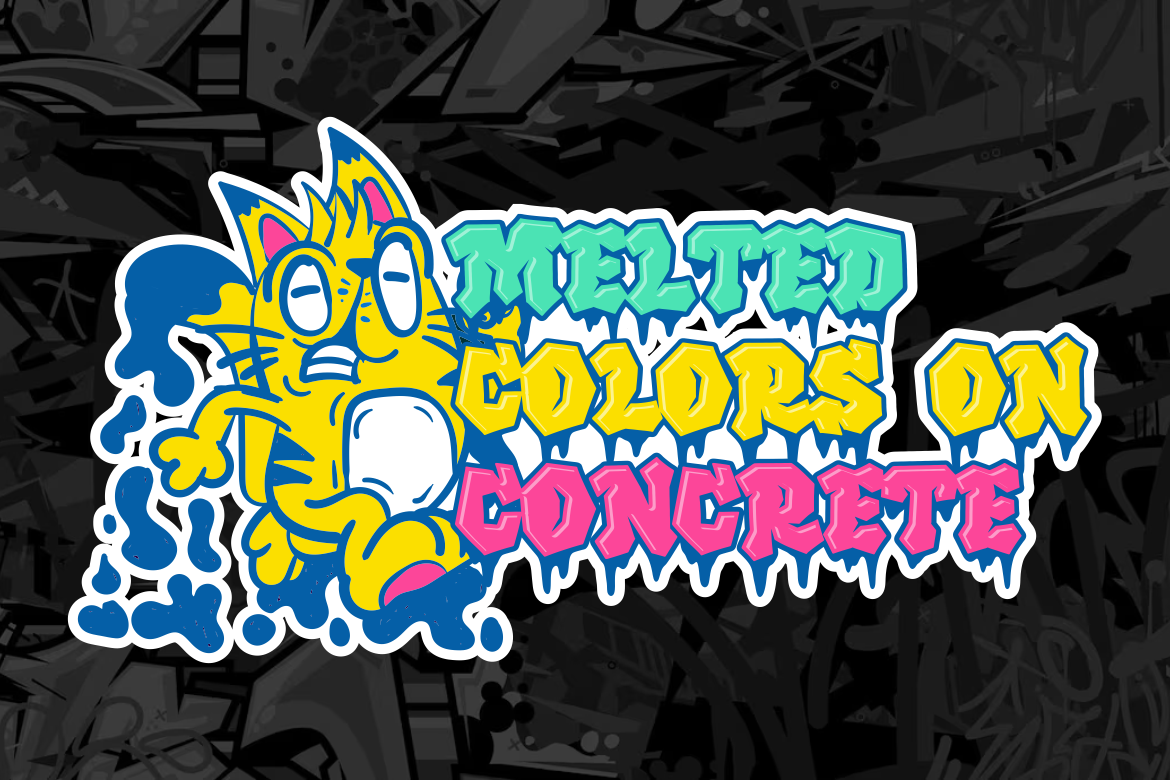 melting Graffiti 3