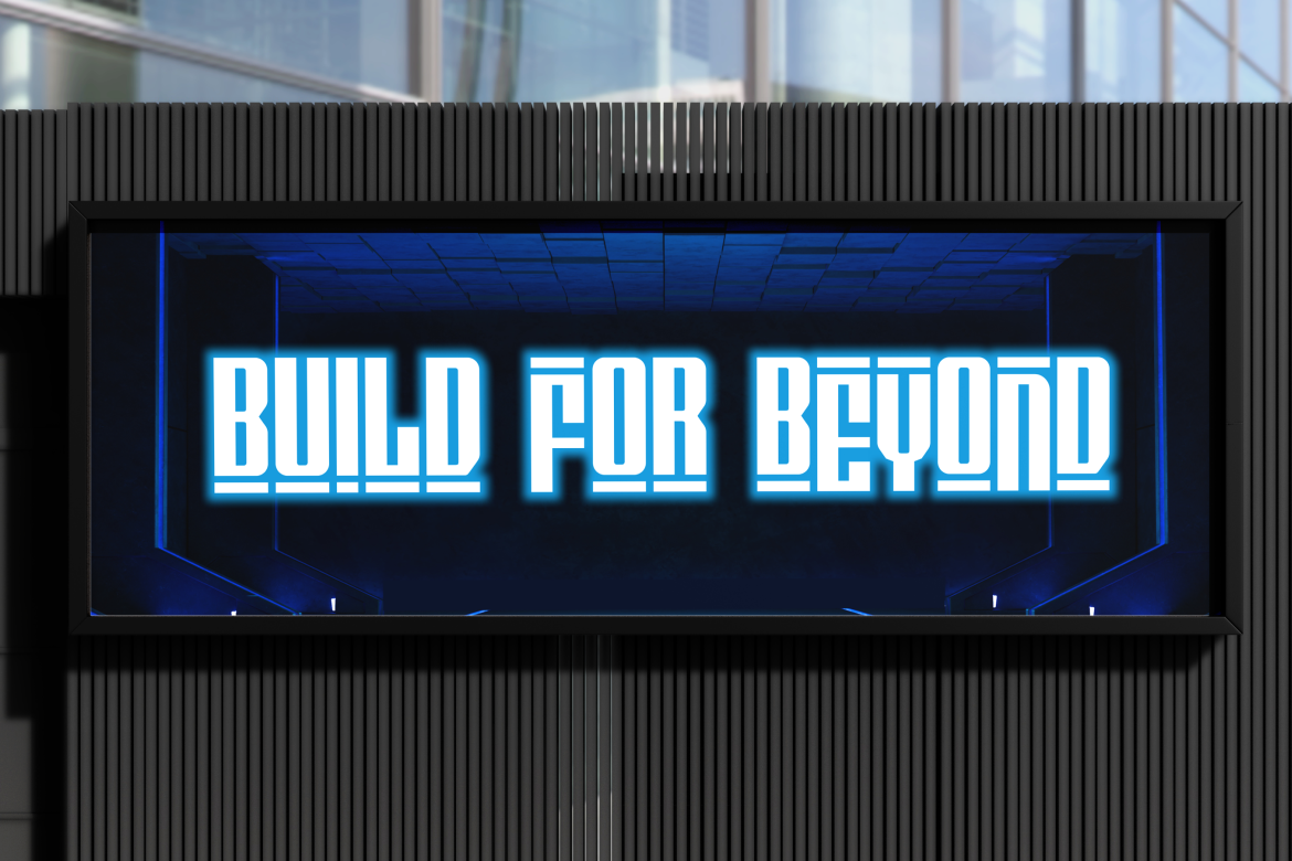 DIGITRON FUTURES FUTURISTIC FONT 3