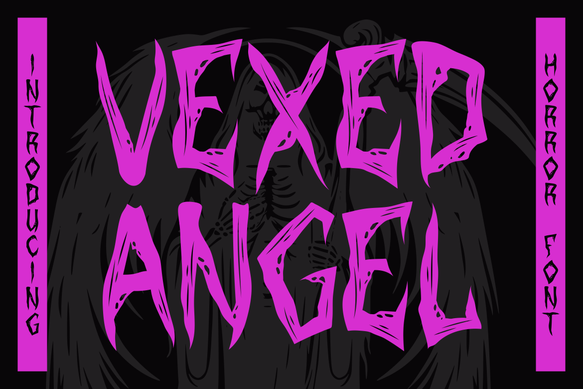 Vexed Angel Horror Font