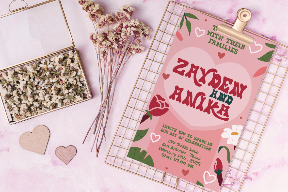 RETRO ROMANCE RETRO LOVE FONT 3