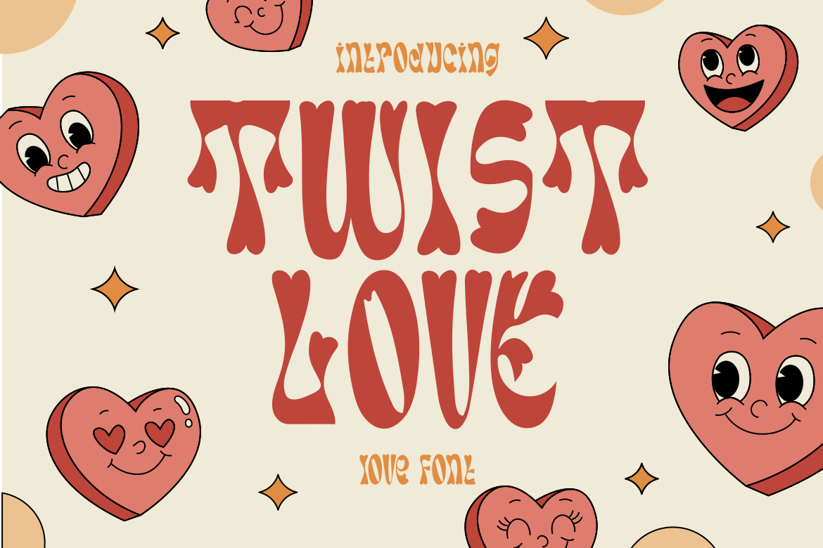 Twist Love Valentine Font