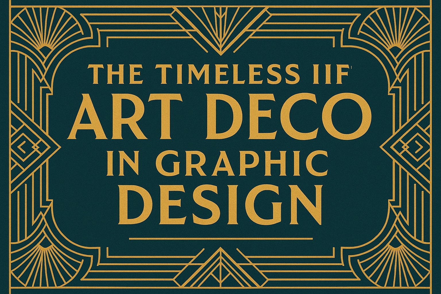 The Timeless Influence of Art Deco in Graphic Design - PutraCetol Studio