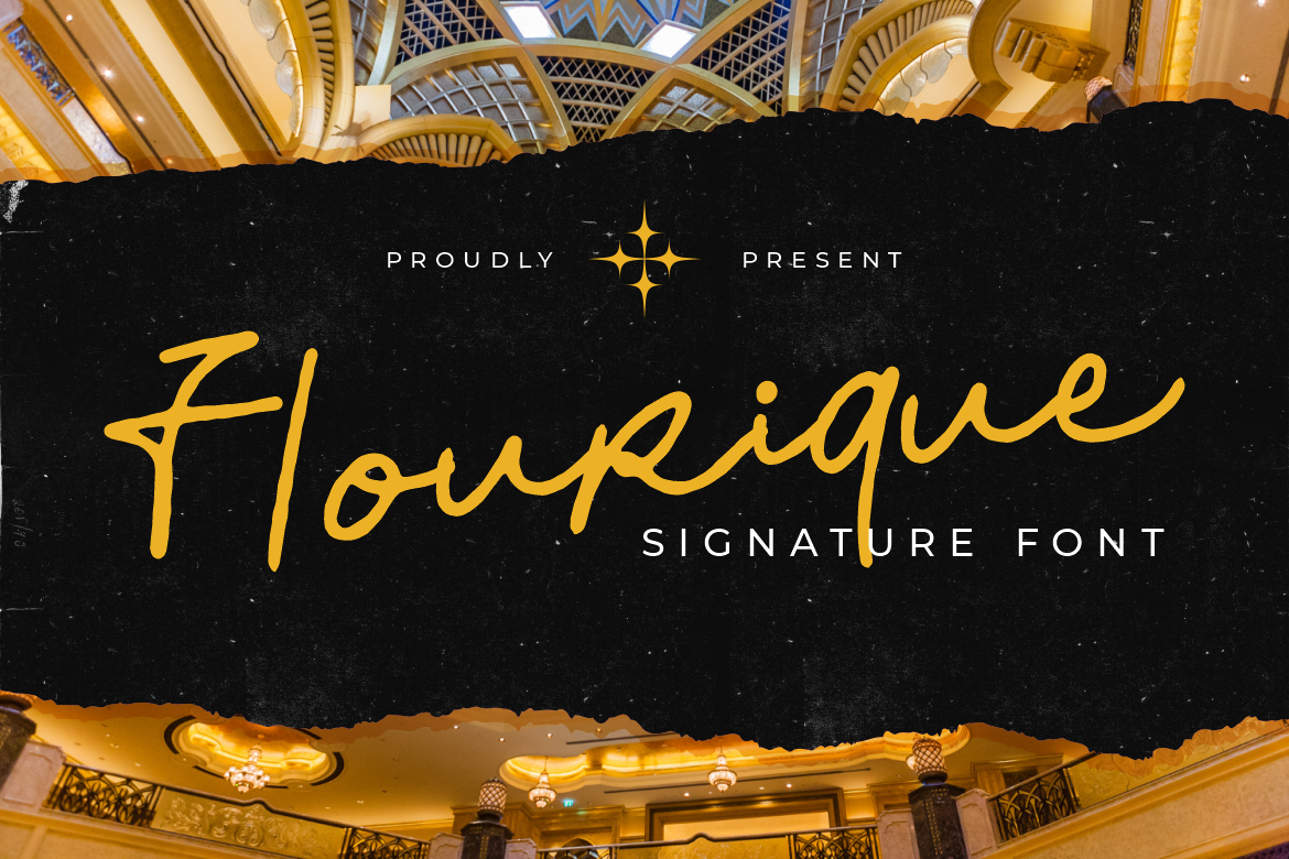 Flourique Signature Font