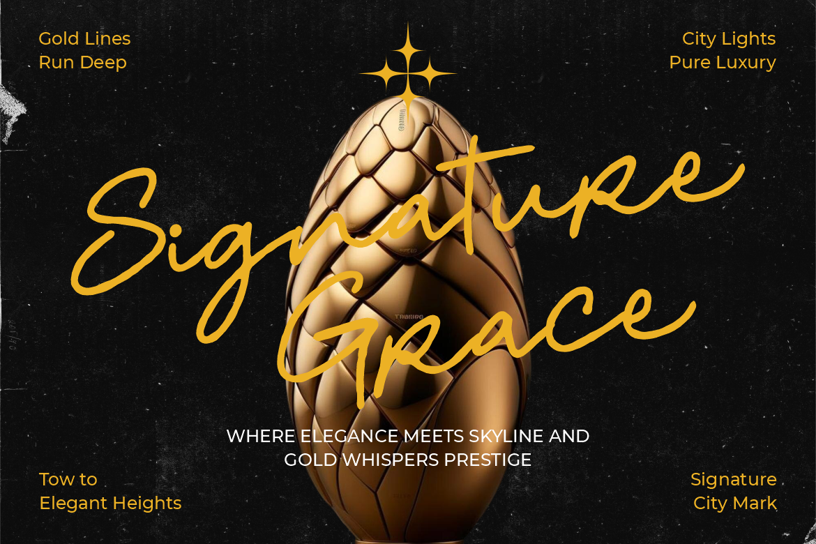 Flourique Signature Font 3