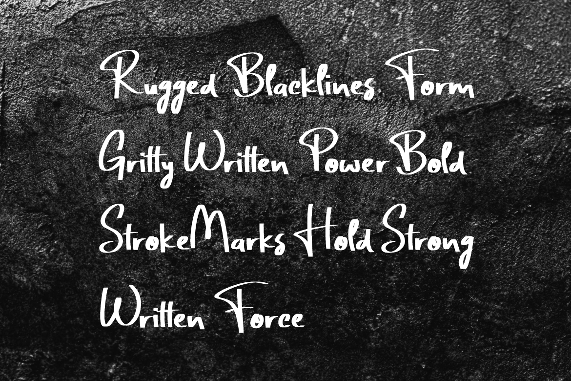 Formink Brush Font 4