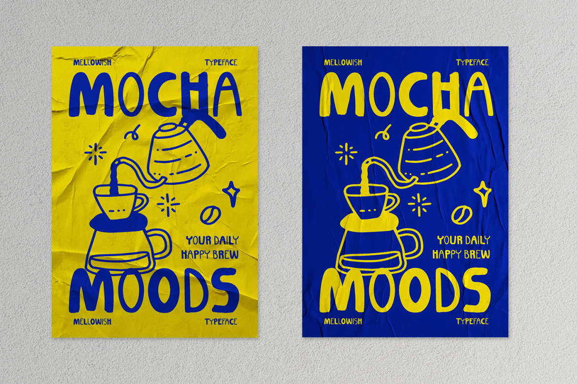 Mellowish Playful Handdrawn Font 4