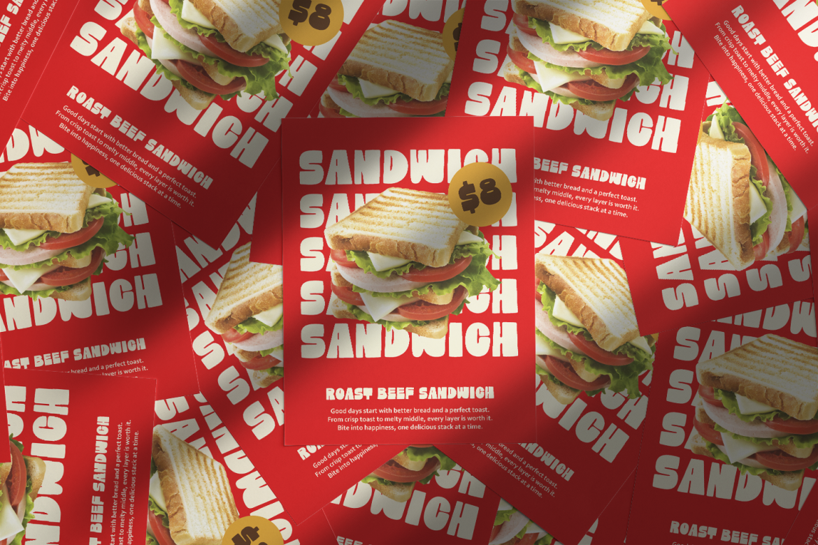 Warm Toast Playful Fat Sans 4