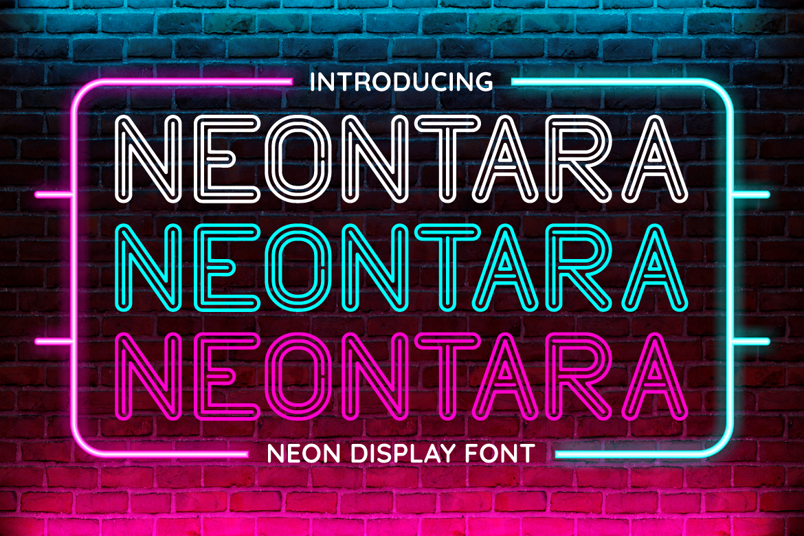 Neontara Neon Display Font