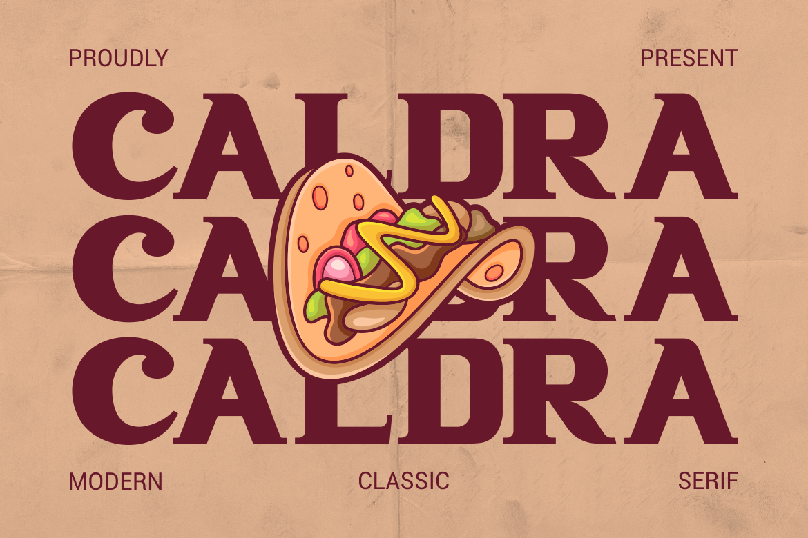 Caldra Modern Classic Serif Font