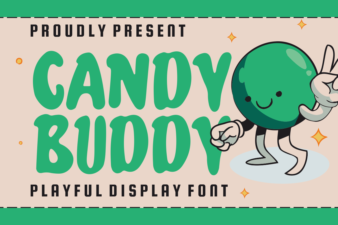 Candy Form Display Font