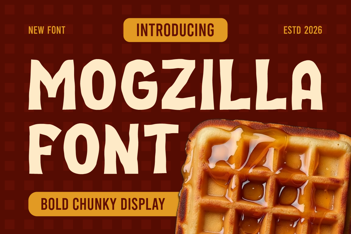 Mogzilla Bold Chunky Font
