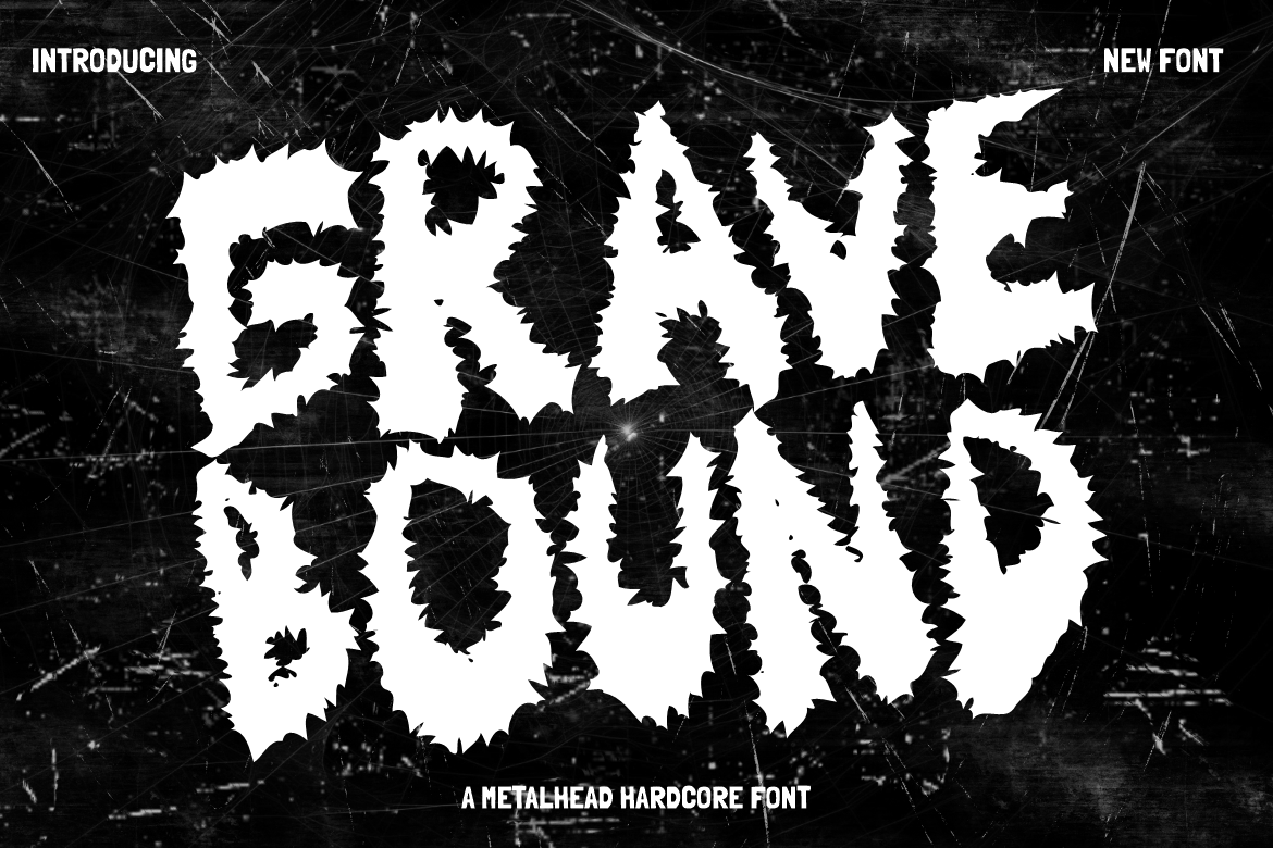 Gravebound Hardcore Font
