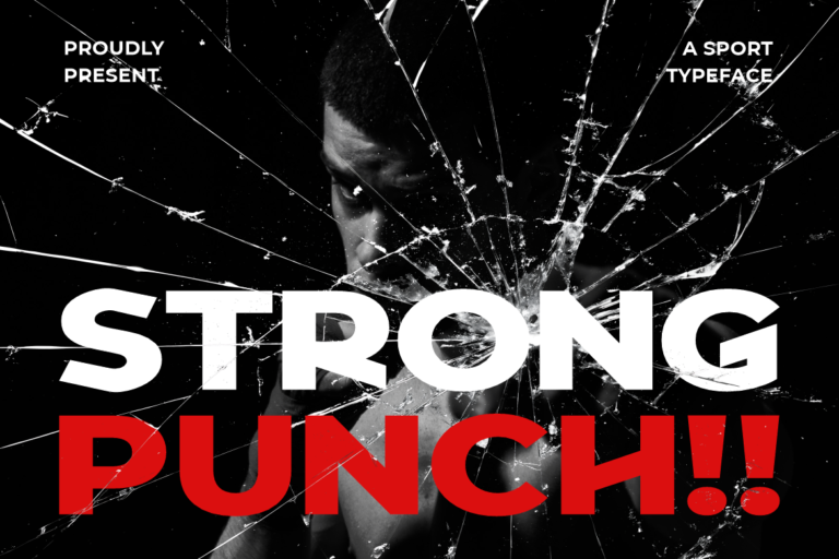 Strong Punch Sport Font