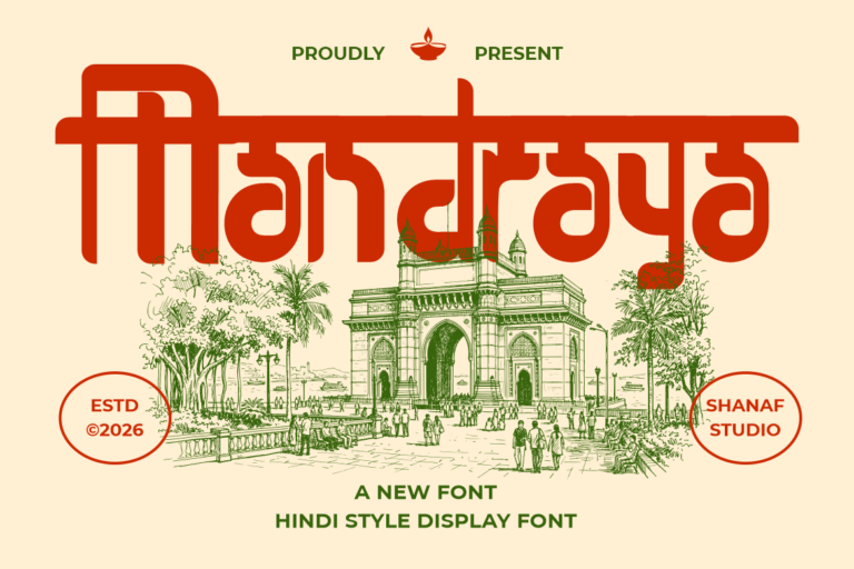 Mandraya Hindi Style Font