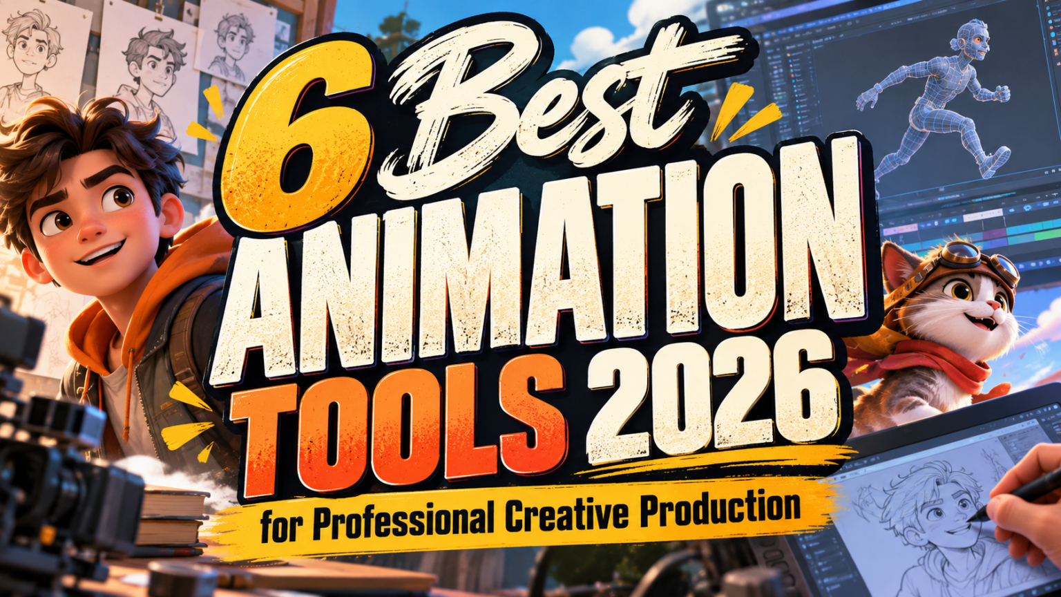 6 Best Animation Tools 2026 for Professional Creative Production ...